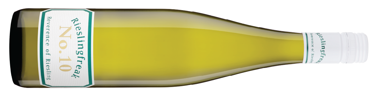Horizontal bottle of Rieslingfreak No.10